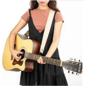Correa de guitarra Correa de hombro de guitarra Correa de bajo ajustable Accesorios de guitarra - Imagen 1 de 15