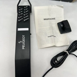 Vintage Peugeot Mini Phone Wired New In Box - Picture 1 of 7