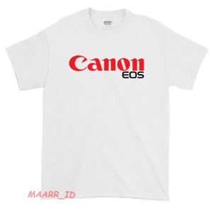 New Canon EOS Camera Logo American Funny T Shirt USA size S -XXL - Picture 1 of 7