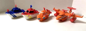 Matchbox Coast Patrol Lot - Seaplane, Submarine, Fire Rescue Boat, Police Boat - Picture 1 of 14