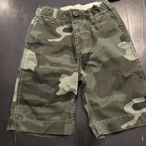 NWT Boy Gap Camo Camouflage Flat Front Adjustable Waist Size 7 - Picture 1 of 6