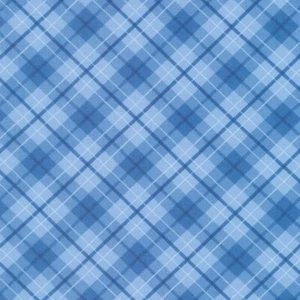 Lakefront By Wilmington Prints - Blue Plaid #27686-444 - Picture 1 of 1