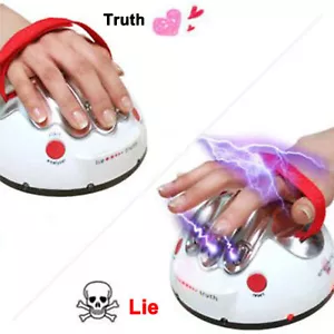 Lie Detector Polygraph Test Liar Shock Fun Machine Dare Truth Party Game Toy - Picture 1 of 5