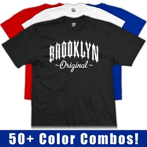 Youth Brooklyn Original Outlaw T-Shirt Born Raised Made in BKLYN Girls Boys Kids - Picture 1 of 52
