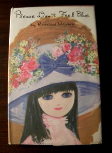 Please Don't Feel Blue by Rosalind Welcher 1967 Panda Prints HCDJ - Foto 1 di 12