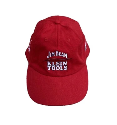 VTG Andretti Green Racing Jim Bean Klein Tools Honda Flex Band Hat Indy Car Red - Image 1 of 4