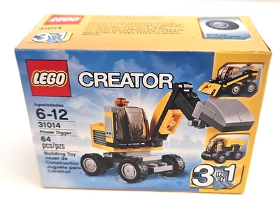 LEGO CREATOR Power Digger 31014 - New Sealed 64 Pcs Construction 3-in-1 Kit - Image 1 of 3