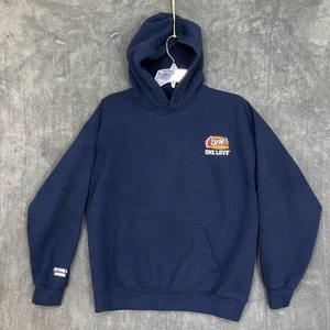 Raising Canes One Love Crew Hoodie Mens M Work Sweatshirt Fry Cook Cashier MARKS - Picture 1 of 15