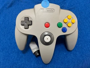 N64 Nintendo Controller Official Remote OEM N64  NUS-005 Tight Stick 9/10 - Picture 1 of 12