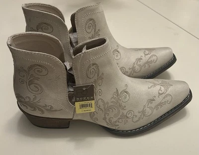 Женские сапоги вестерн Roper из искусственной кожи с вышивкой размер 11 - Изображение 1 из 4