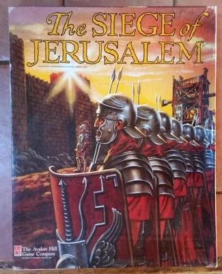 The Siege of Jerusalem board game,  Avalon Hill, never played, unpunched, as new - Image 1 of 4