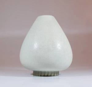 White  Stoneware Vase - Gunnar Nylund - Rörstrand - Midcentury Vintage - Picture 1 of 11