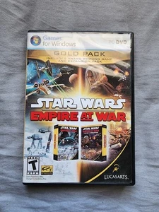 Star Wars: Empire at War Gold Pack (PC, 2007) Sin Manual - Imagen 1 de 5