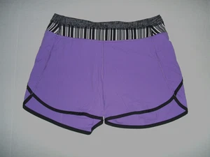 Ivivva by Lululemon Speedy Shorts Girl 14 Purple Liner Briefs Run Tennis Play - Picture 1 of 4