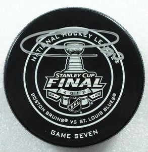Ryan O'Reilly St. Louis Blues Stanley Cup Final Game 7 Puck Autographed NHL - Picture 1 of 6