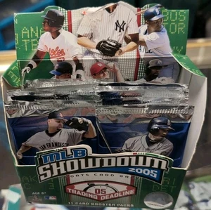 MLB Showdown 2005 Trading Deadline Booster Box 4 Packs + 7 packs 2005 base WOC - Picture 1 of 2
