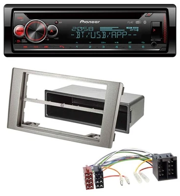 Pioneer MP3 DAB CD Bluetooth USB Autoradio für Iveco Daily (2006-2014) silber - Bild 1 von 4