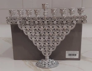 Olivia Riegel Crystal Sinclair Menorah, CH1715, BRAND NEW! - Picture 1 of 12
