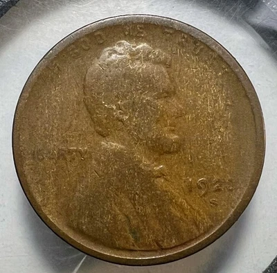 1920-S Lincoln Wheat Cent - Actual Coin Shown - Free Shipping & Tracking INV#209 - Image 1 of 2