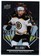 22/23 2022 UPPER DECK ALLURE HOCKEY BASE BLACK RAINBOW CARDS 1-100 U-Pick List