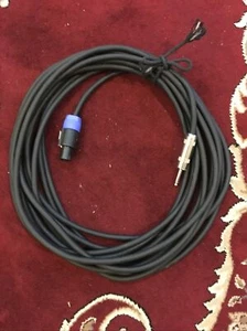 Speakon auf 1/4” 14 Stärke Lautsprecherkabel 40’ lang - Bild 1 von 3