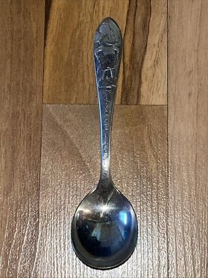 DE COLECCIÓN WALT DISNEY MICKEY MOUSE CUCHARA PLATEADA BARCO DE VAPOR MICKEY **WM ROGERS** Foto 1 de 4