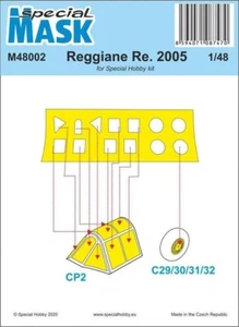 Máscara Reggiane Re.2005 1/48 M48002 MASCARILLA ESPECIAL Hobby Especial - Imagen 1 de 1
