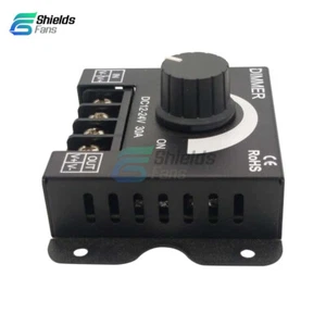 DC 12V 24V 8A/30A Adjustable Brightness Controller Switch LED Dimmer Driver - Picture 1 of 21
