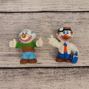 2x Vintage Mego Corp 1981 Clown Figures - Picture 1 of 8