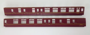 Hornby OO Gauge BR Maroon MK1 BCK Composite Brake Coach Sides Panels Set M34100 - Picture 1 of 4