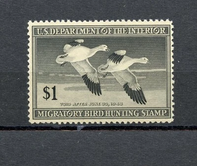 KMC4076-U.S. #RW14 (U539) Federal Duck Stamp, MNH, FVF - Image 1 of 2