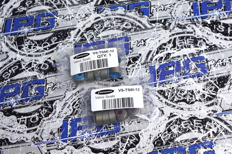 Sellos de vástago de válvula Supertech Performance para Toyota Supra 2JZ 2JZGE 2JZGTE 1993-98 Foto 1 de 1