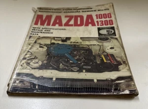 Mazda 1000 1300 1973 Repair manual No. 92 first edition 1974 Good condition - Bild 1 von 7
