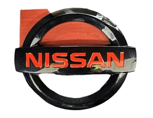 Genuine Nissan Navara Pro 4x NP300 D23 Black Rear Emblem 2016-2021 90890-6KH1A - Picture 1 of 3