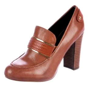 Rebecca Minkoff Rabenleder Loafer Pumps Gr. 8 / Karriere adrette formelle Designerin - Bild 1 von 9