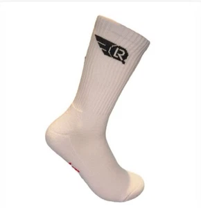 Brand New- LRStudios All Day Plus Performance Socks (White) - Picture 1 of 2