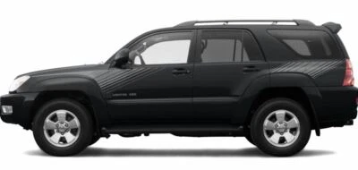 Estilo vintage se adapta a: 2003-2009 Toyota sr5 4runner gráficos calcomanía pegatina 3 m Foto 1 de 3