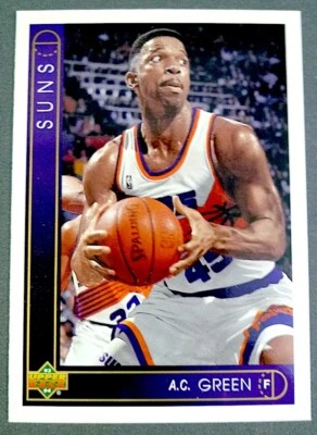 NBA Phoenix Suns A.C. Green '93-'94 Upper Deck Basketball Trading Card - Image 1 of 4