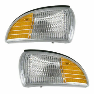 Fits 1991-1996 Chevy Caprice Side Marker Lights Pair Driver and Passenger Side