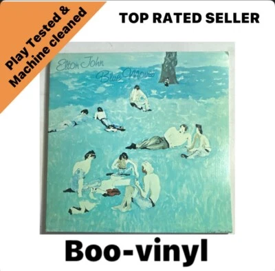 Elton John Blue Moves LP vinyl double LP EX / VG+ Condition - Image 1 of 4