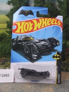 Hot Wheels Batman V Superman Black Batmobile 1/5 HTC83 FNQHotwheels F2985 - Picture 1 of 6