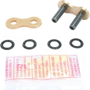Anillo X dorado DID ZVMX eslabón de remache suave hueco para cadena de motocicleta 520 G&G520ZVMX - Imagen 1 de 1