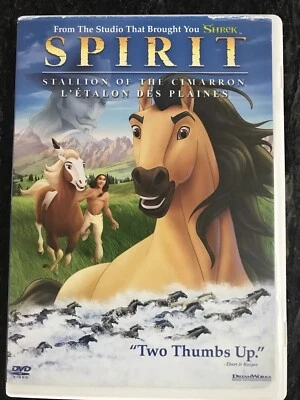 spirit stallion of the cimarron dvd region 1 (eenglish-french) - Image 1 of 4