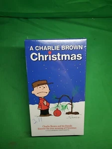 Vintage 1965 A Charlie Brown Christmas VHS sealed Shell Gas - Picture 1 of 5