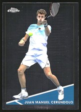 2021 Topps Chrome Tennis #77 Juan Manuel Cerundolo 