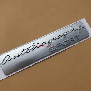 Autobiography Sport Rear Badge Emblem For Range Rover tailgate Boot New - Picture 1 of 3