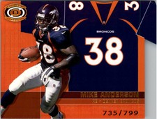 2001 Pacific Dynagon Football Card Pick (Inserts)