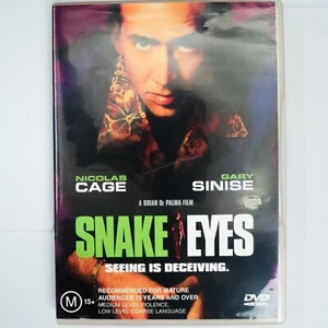 Snake Eyes (DVD, 1998) Nicolas Cage, Gary Sinise - Crime Conspiracy Thriller - Picture 1 of 6