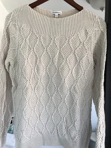 Womens Beige Croft & Barrow Sweater Size L - Picture 1 of 3