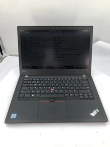 Lenovo ThinkPad T480 14" Core i7-8650U 256GB 32GB B Win 11 Pro - Bild 1 von 5